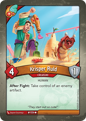 Krisper Ruld custom art card by CaptainGale