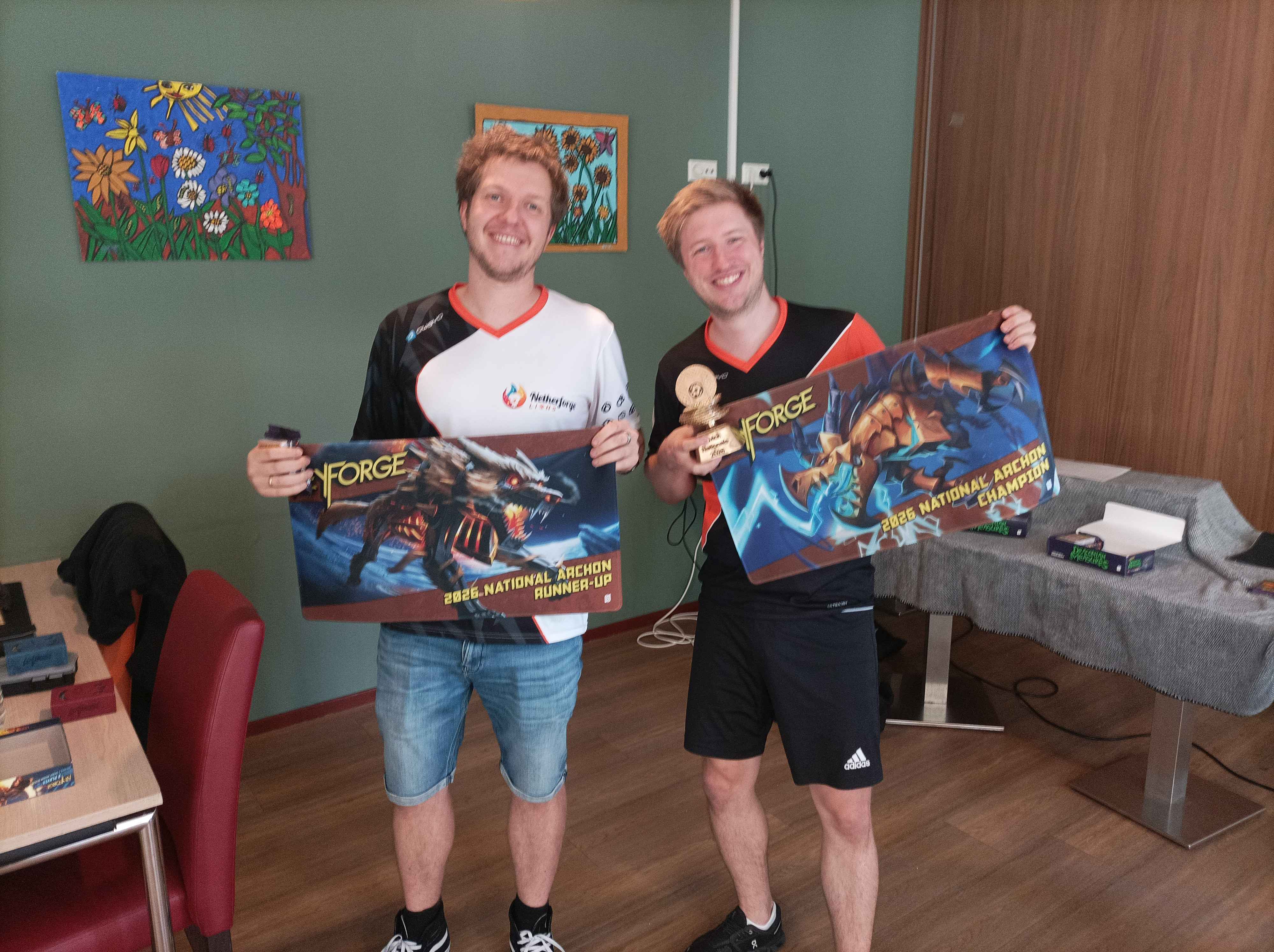 Archon Top 2 Finalists - LordJudo (Champion) and MotilityFive (Runner-Up)