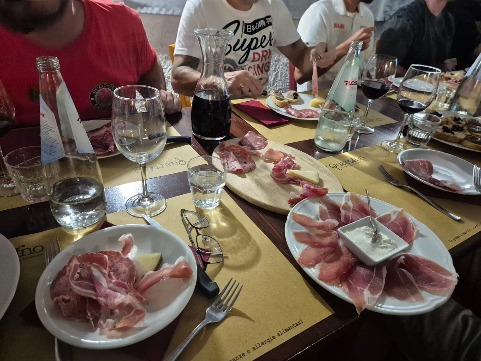 Delicious Italian courses at the restaurant
