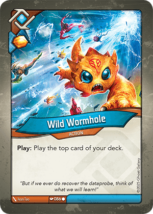 Wild Wormhole